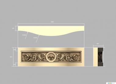 Symmetrycal onlays (NKS_1258) 3D model for CNC machine